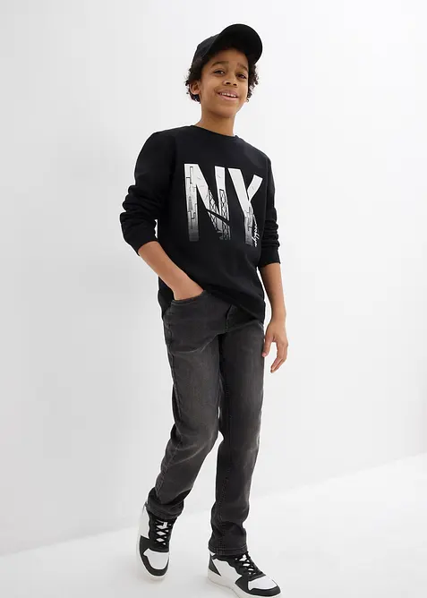 Sweater van een zachte katoenmix, bonprix