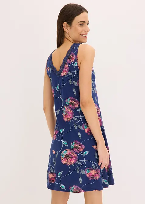 Nachtjapon met viscose, bonprix