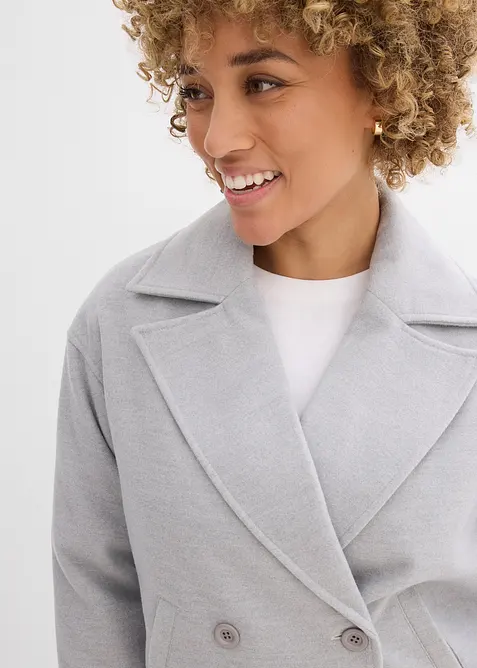 Peacoat in wol-look, bonprix