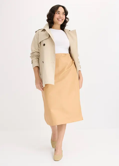 Imitatieleren rok, bonprix