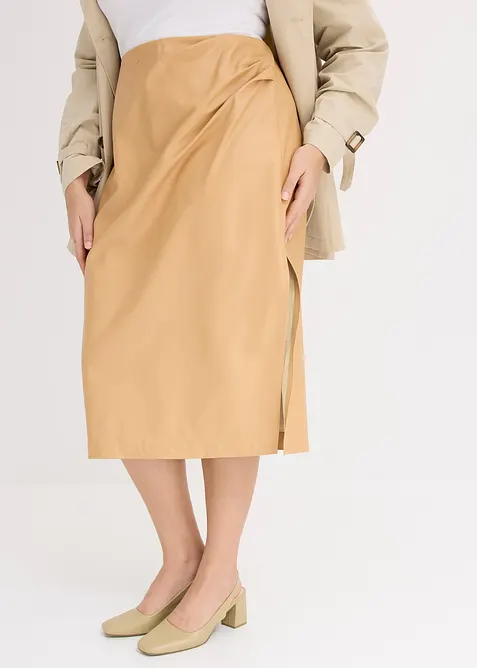 Imitatieleren rok, bonprix