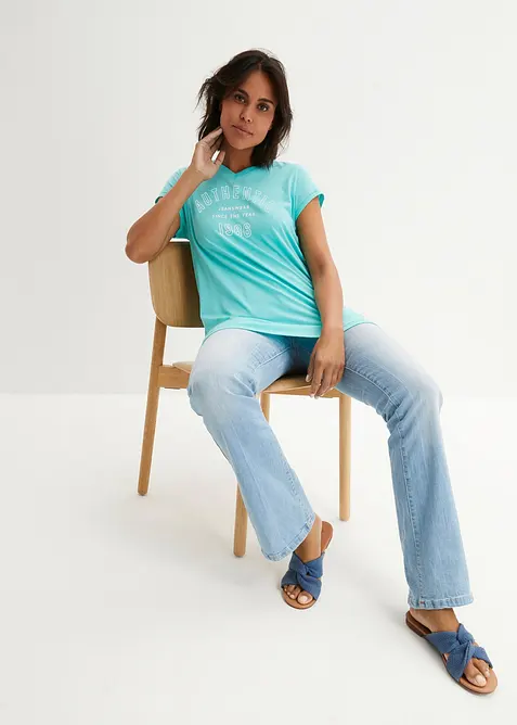 Longshirt van biologisch katoen, bonprix