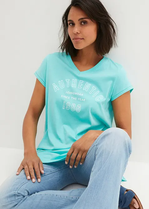 Longshirt van biologisch katoen, bonprix