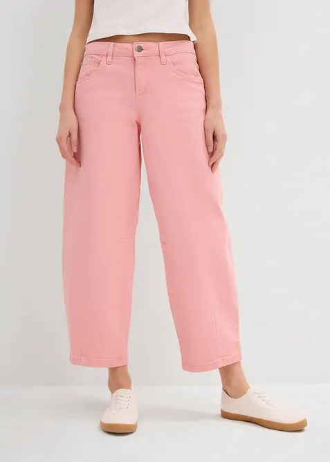 Twill broek van katoen met stretch, bonprix