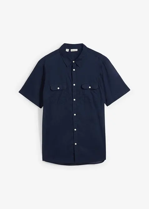 Licht overhemd met korte mouwen, bonprix