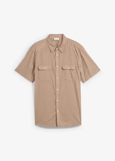 Licht overhemd met korte mouwen, bonprix