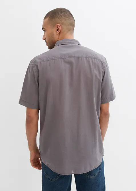 Licht overhemd met korte mouwen, bonprix