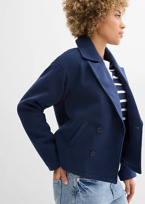 Peacoat in wol-look, bonprix