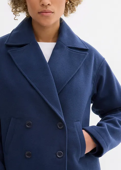 Peacoat in wol-look, bonprix