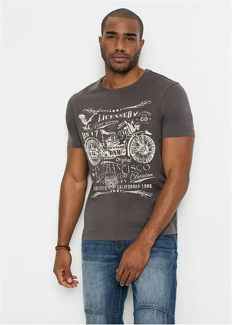 T-shirt met print, bonprix