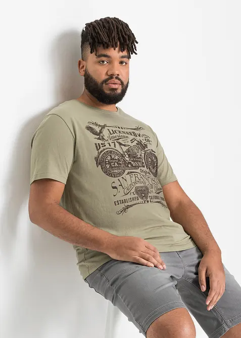 T-shirt met print, bonprix