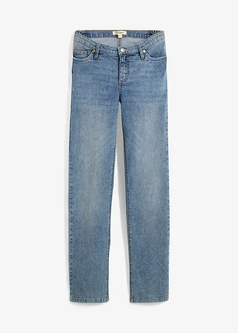 2-in-1 zwangerschapsjeans voor de zwangerschap en daarna, straight, bonprix