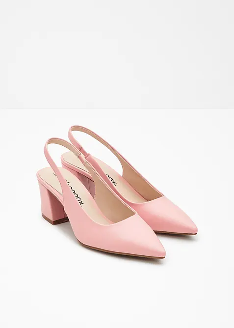 Slingpumps met blokhak, bonprix