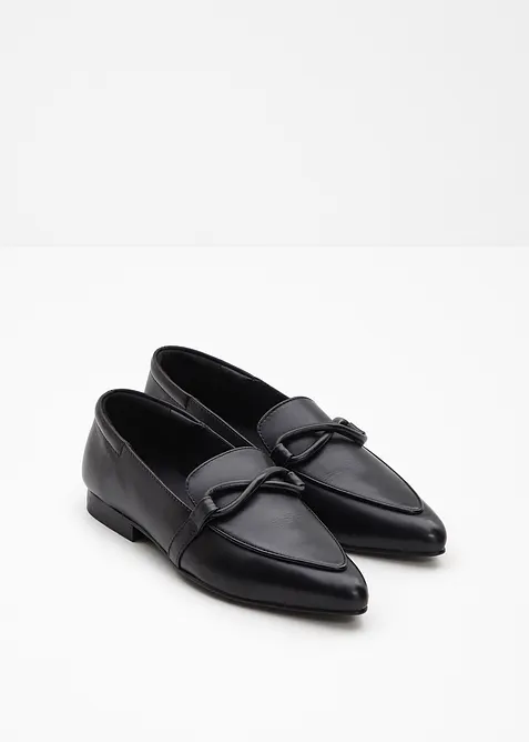Leren loafers, bonprix