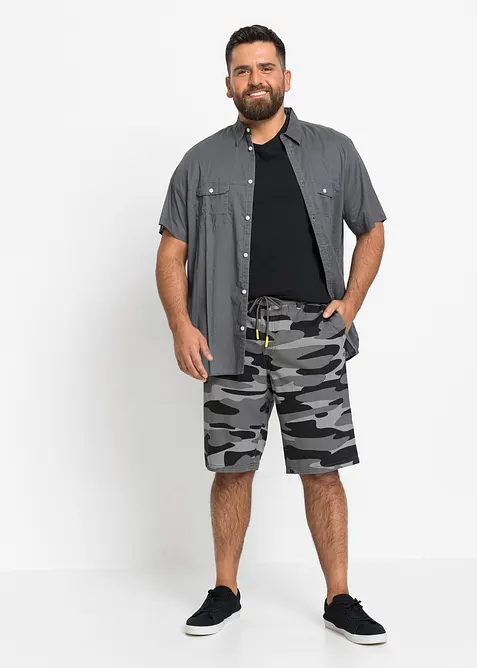 Licht overhemd met korte mouwen, bonprix