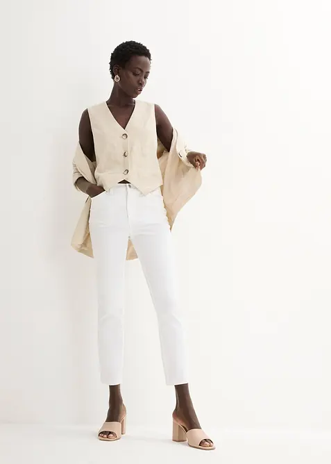 Stretch broek van katoen, bonprix