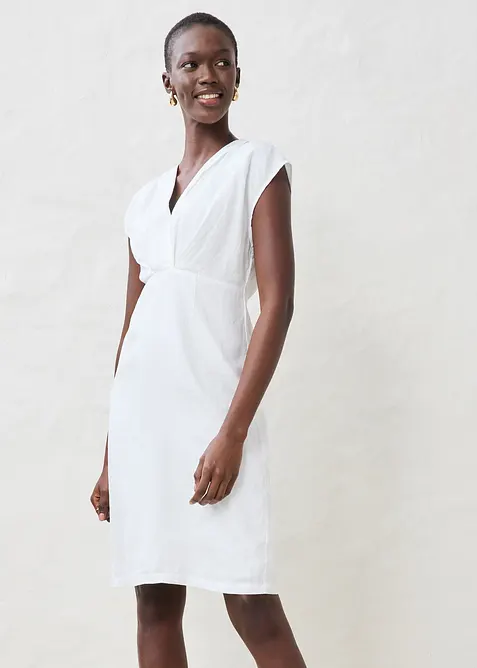 Kokerjurk van puur linnen, bonprix