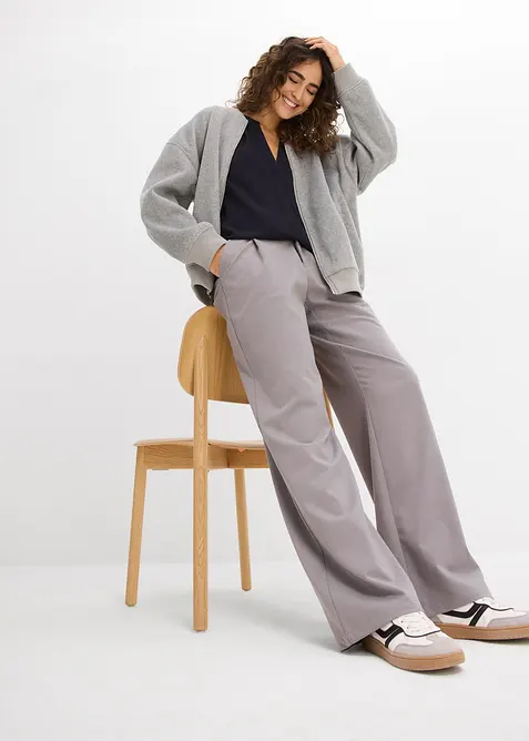 Lange tuniek van viscose, bonprix