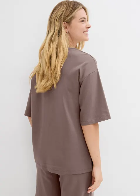 Longshirt van interlock, bonprix