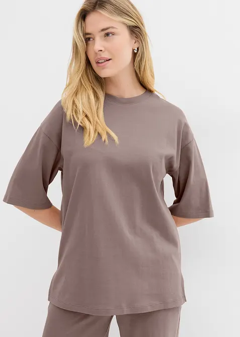 Longshirt van interlock, bonprix