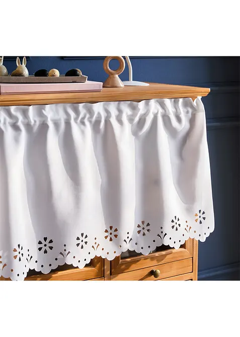 Halftransparant valletje met gedessineerde rand, bonprix