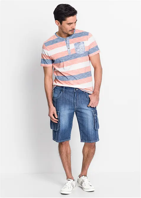 Cargo jeans bermuda regular fit, bonprix