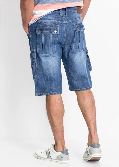 Cargo jeans bermuda regular fit, bonprix