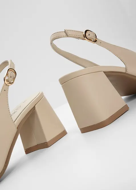 Leren pumps, bonprix