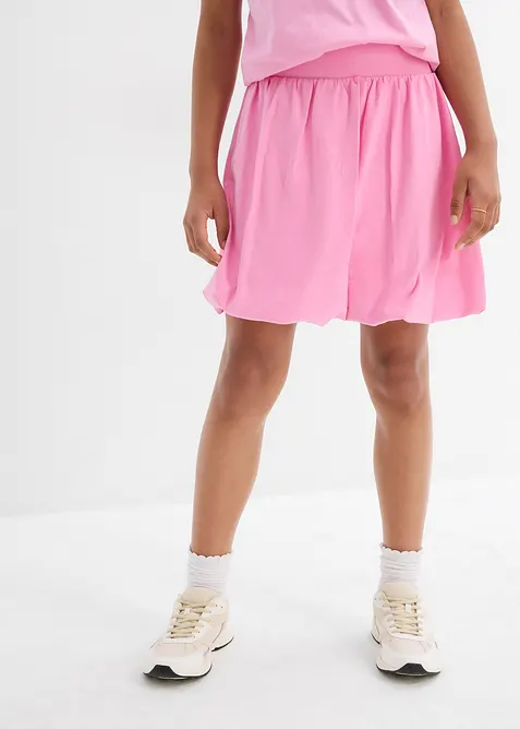 Ballonrok van een elastische katoenmix, bonprix