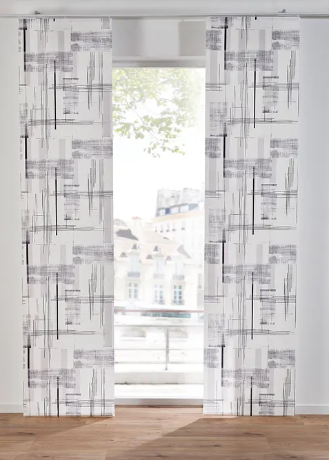 Paneelgordijn met grafische print (1 stuk), bonprix