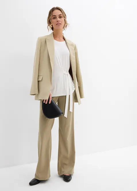 Shirt in een zachte viscosemix, bonprix