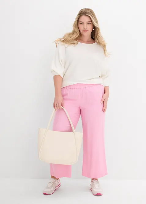 Culotte in een zachte viscosemix, bonprix