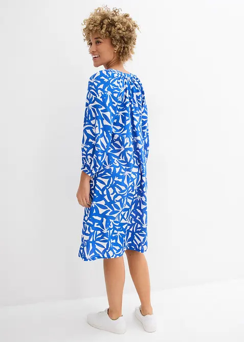 Korte jurk van soepele viscose, bonprix