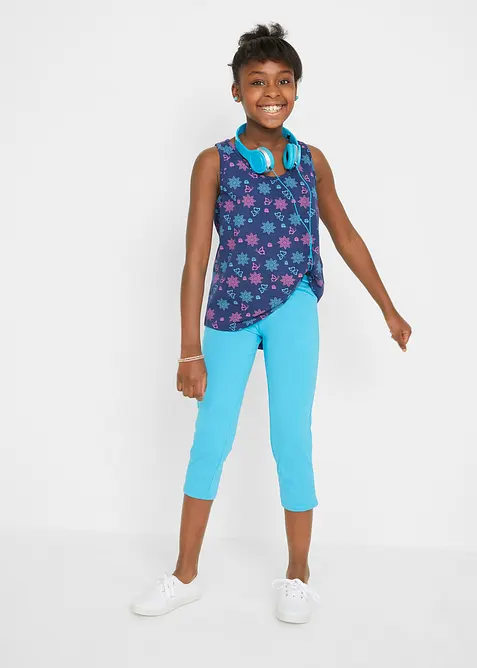 Top vn een biologische katoenmix (set van 2), bonprix