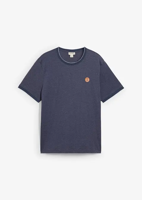 T-shirt met details in layerlook, bonprix