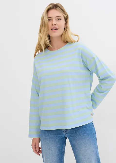 Oversized shirt van katoen, bonprix
