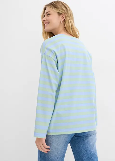 Oversized shirt van katoen, bonprix