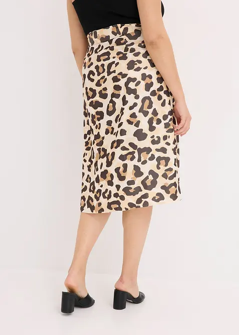 Wikkelrok in een mooie viscosemix, bonprix