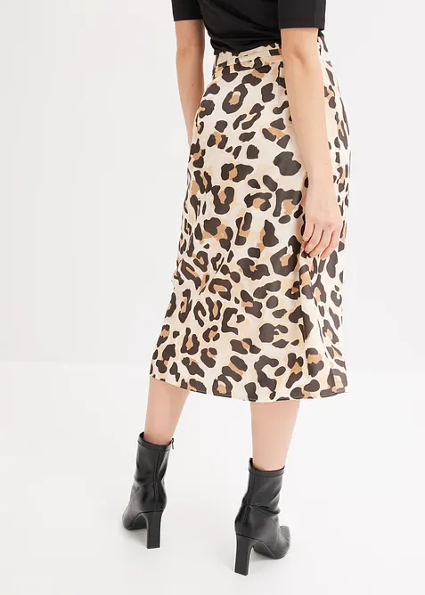 Wikkelrok in een mooie viscosemix, bonprix