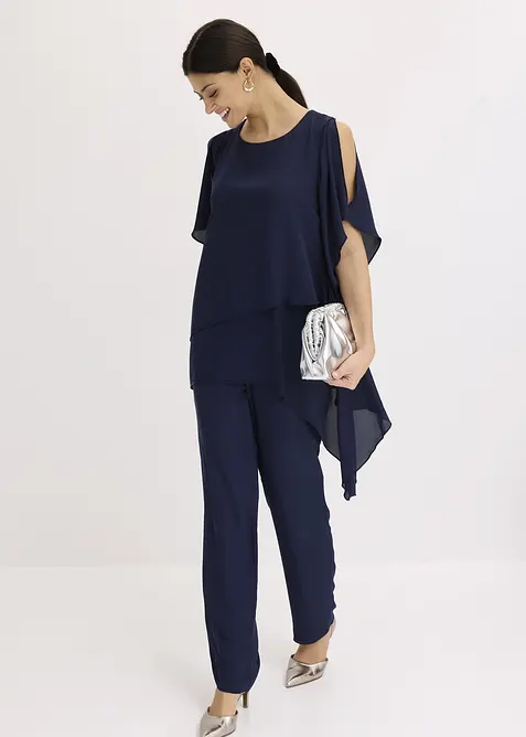 Zipfelblouse in laagjeslook, bonprix