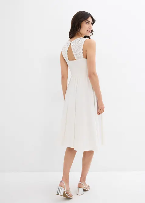 Jersey zwangerschapsjurk met kant, bonprix