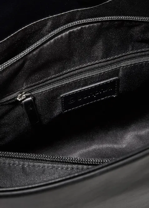 Shopper met ronde paspels en groot binnenvak, bonprix