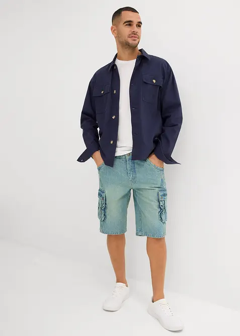 Cargo jeans bermuda regular fit, bonprix