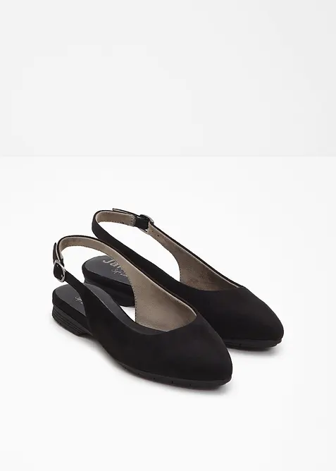 Jana slingback ballerina's in comfortabele wijdte, Jana