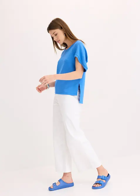 Oversized shirt van een soepele viscosemix, bonprix