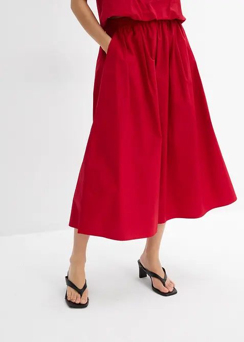 Midirok van puur katoen, bonprix