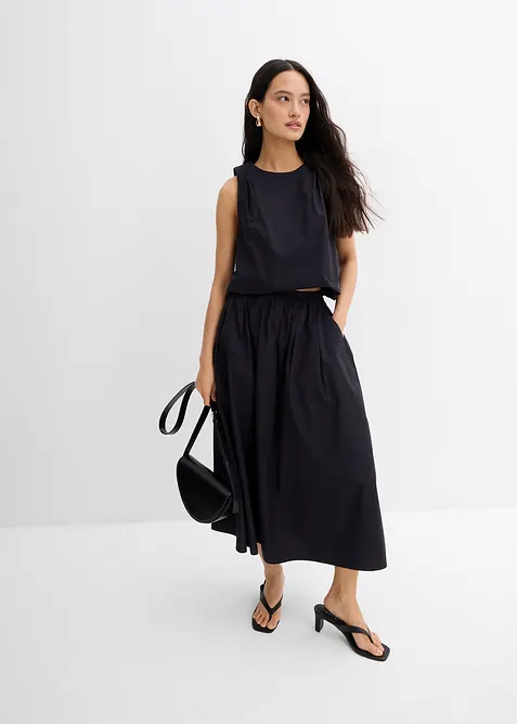 Midirok van puur katoen, bonprix