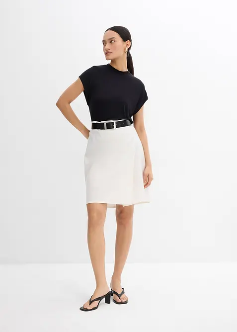 Minirok van twill, bonprix