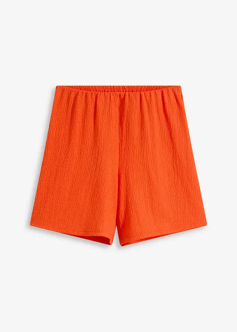 Jersey short van lichte crèpe, bonprix