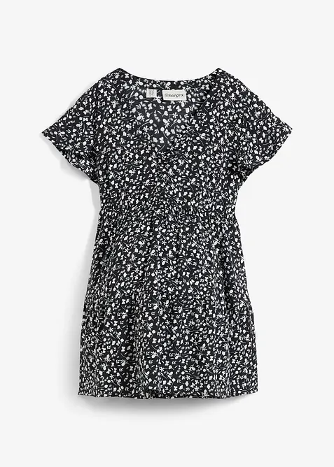 2-in-1 zwangerschaps- en borstvoedingsblouse van vloeiende viscose, bonprix